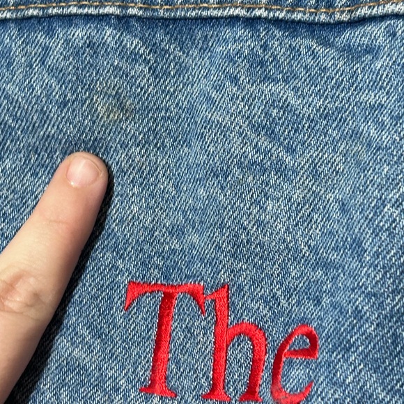 90s Vintage Walt Disney Studios Promotional Jean Jacket 101 Dalmatians Size XL - Picture 10 of 16